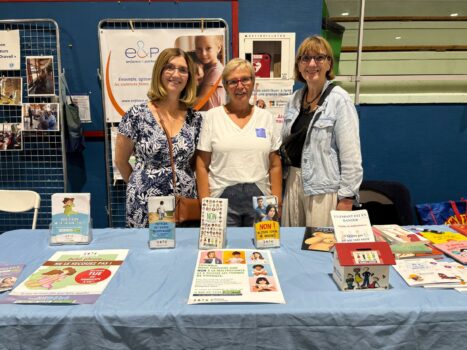 Echange et Partage avec la population draveilloise lors du forum des associations le 6 septembre.