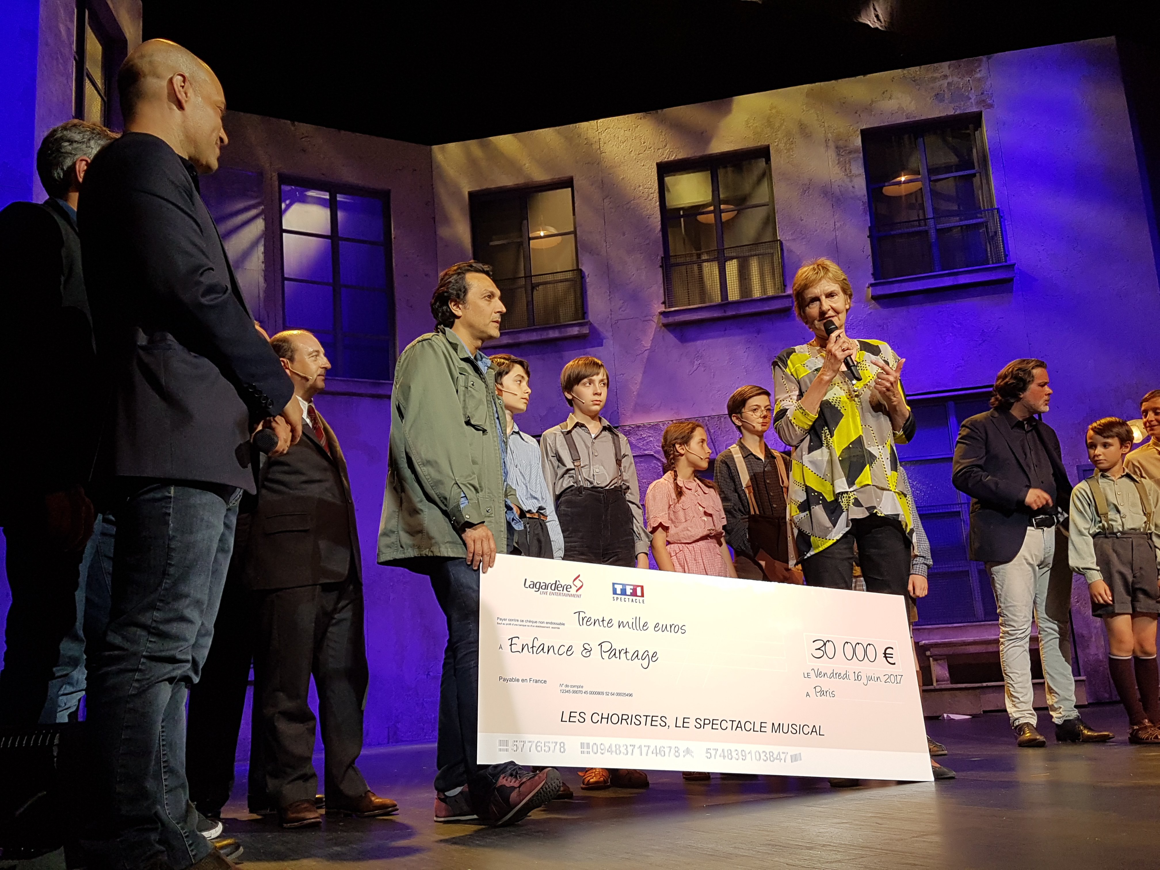 Visuel Le spectacle « Les Choristes » soutient E&P