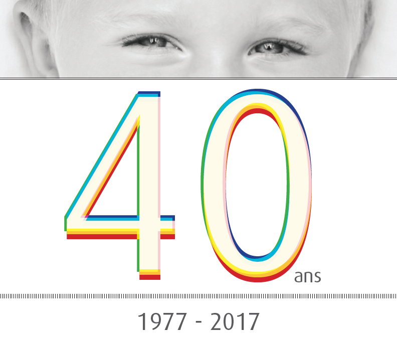 Visuel <h2>Enfance & Partage a 40 ans !