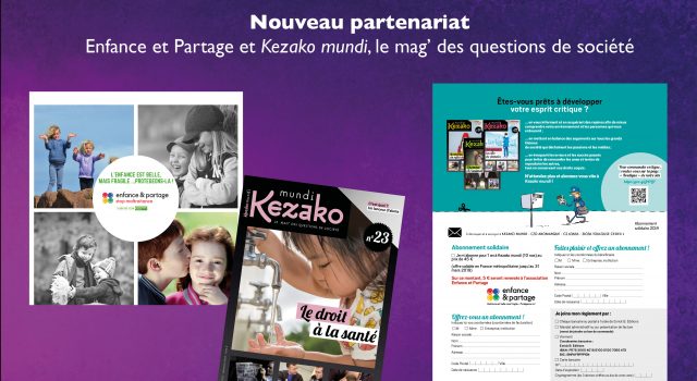 Visuel Action solidaire pour soutenir les actions d&rsquo;Enfance et Partage !