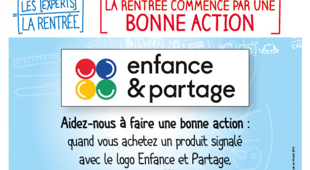 Visuel Comme chaque année la rentrée commence par une bonne action !