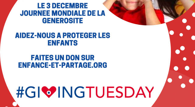 Visuel #GIVING TUESDAY! le 3 décembre soyons généreux !