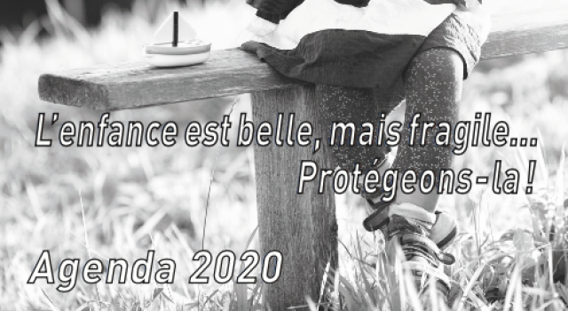 Visuel Commandez notre agenda 2020 dès maintenant !
