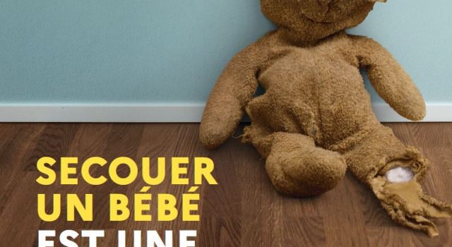 Visuel Enfance & Partage soutient la campagne nationale pour lutter contre le syndrome du bébé secoué